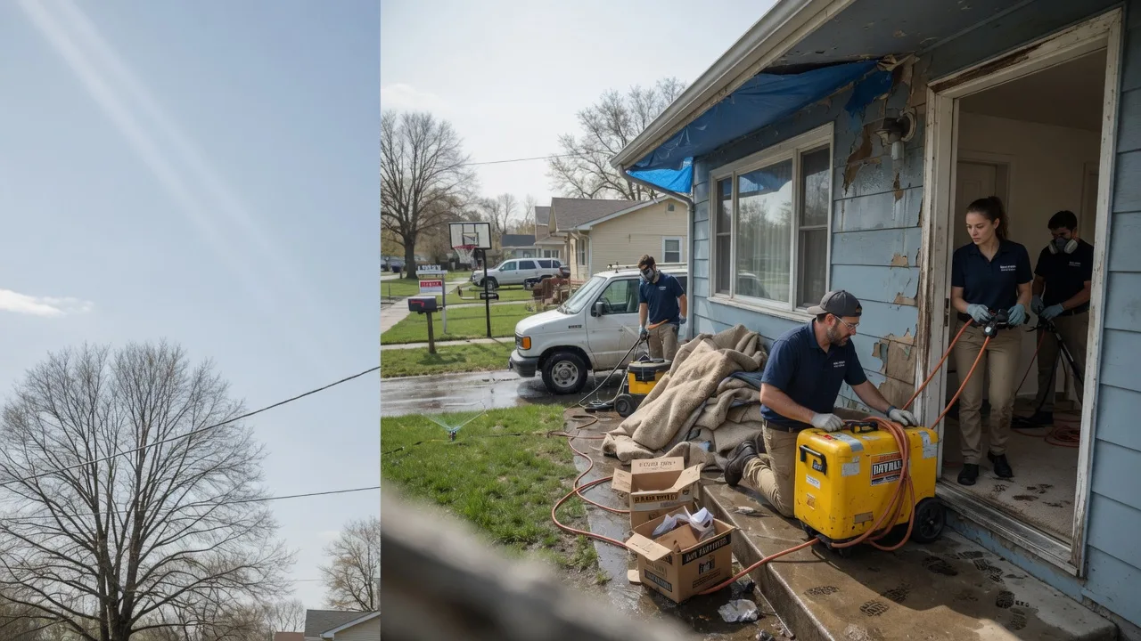 Basement Flood Cleanup in Anderson, MO near me